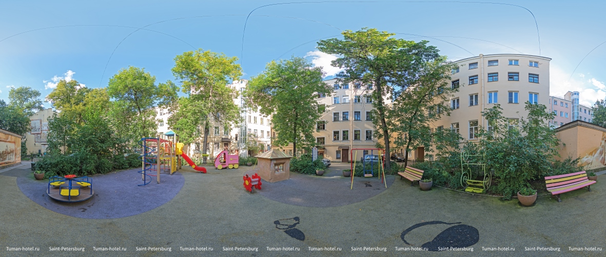 тихий дворик (мини-отель TUMAN) #отельТуман